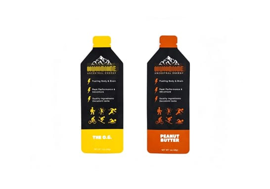 Bottle shaped bags for cosmetics
