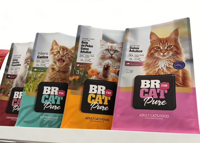 Pet food custom packaging bags & boxes