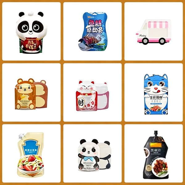 Custom Shaped Packaging Bags Manufacturing