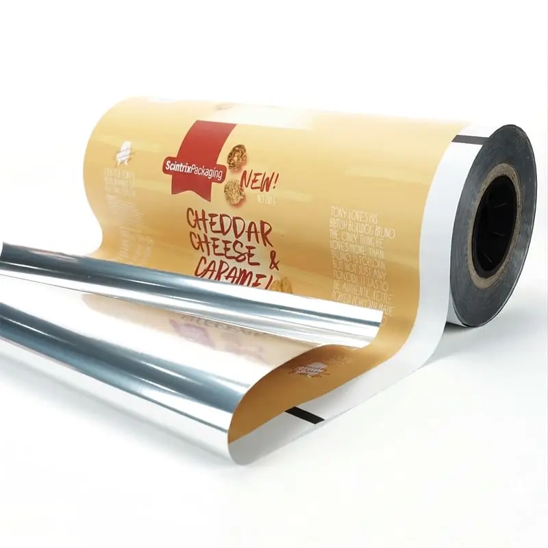Custom Printed Roll Stock Film Rolls