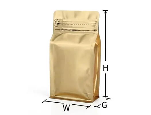 Pouch Measurement Diagram