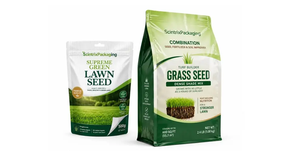 Lawn and Grass Seed Packaging
