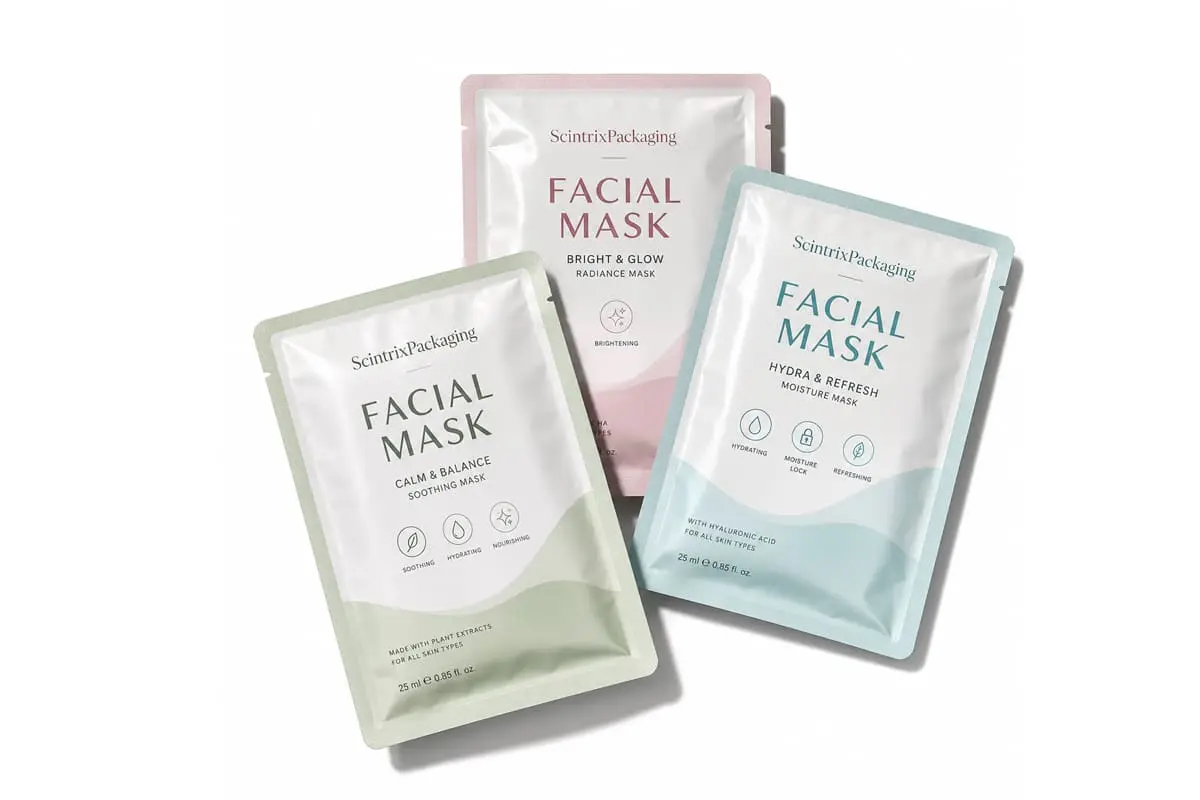 Facial Mask Pouch Packaging