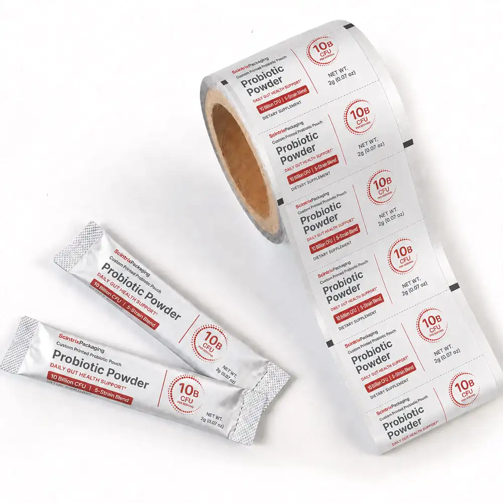 Probiotic supplement sachets