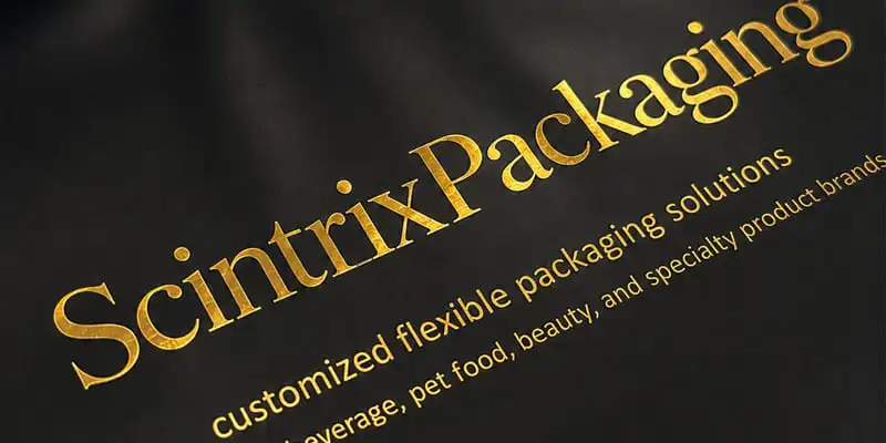 Foil Stamping Flexible Packaging