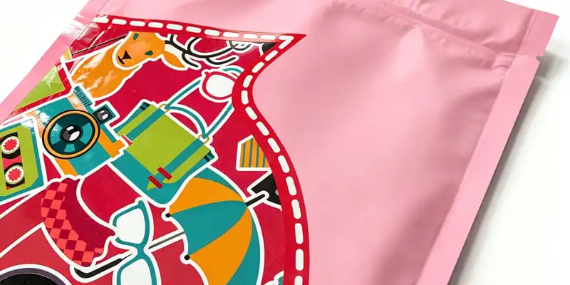 Spot UV Finish Flexible Packaging