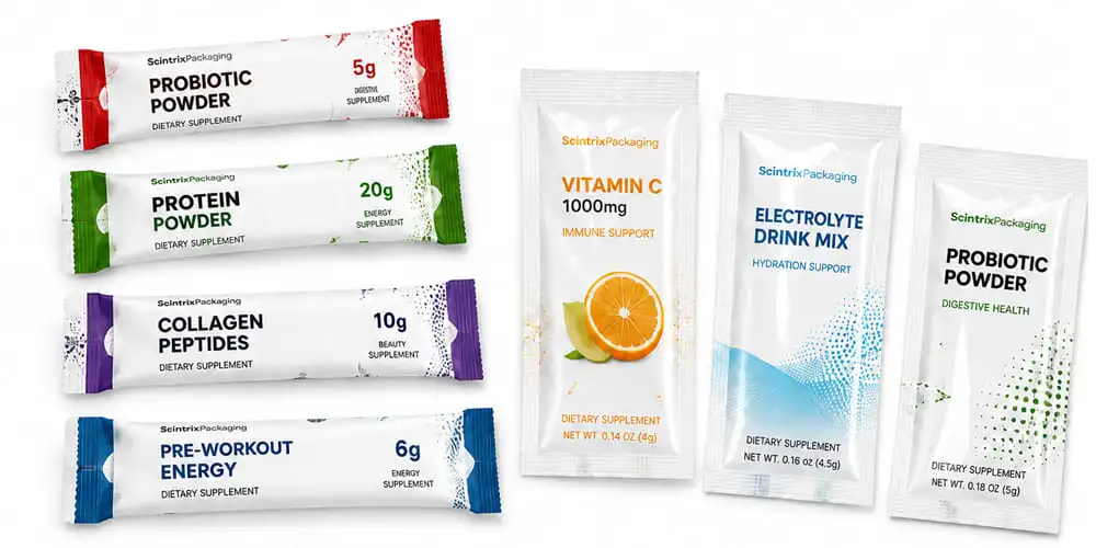 Three side seal sachet